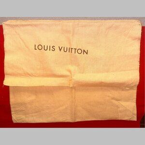 LOUIS VUITTON Dust Bag Storage Bag Foldover Envelope ~15-1/2" X 12-1/2"